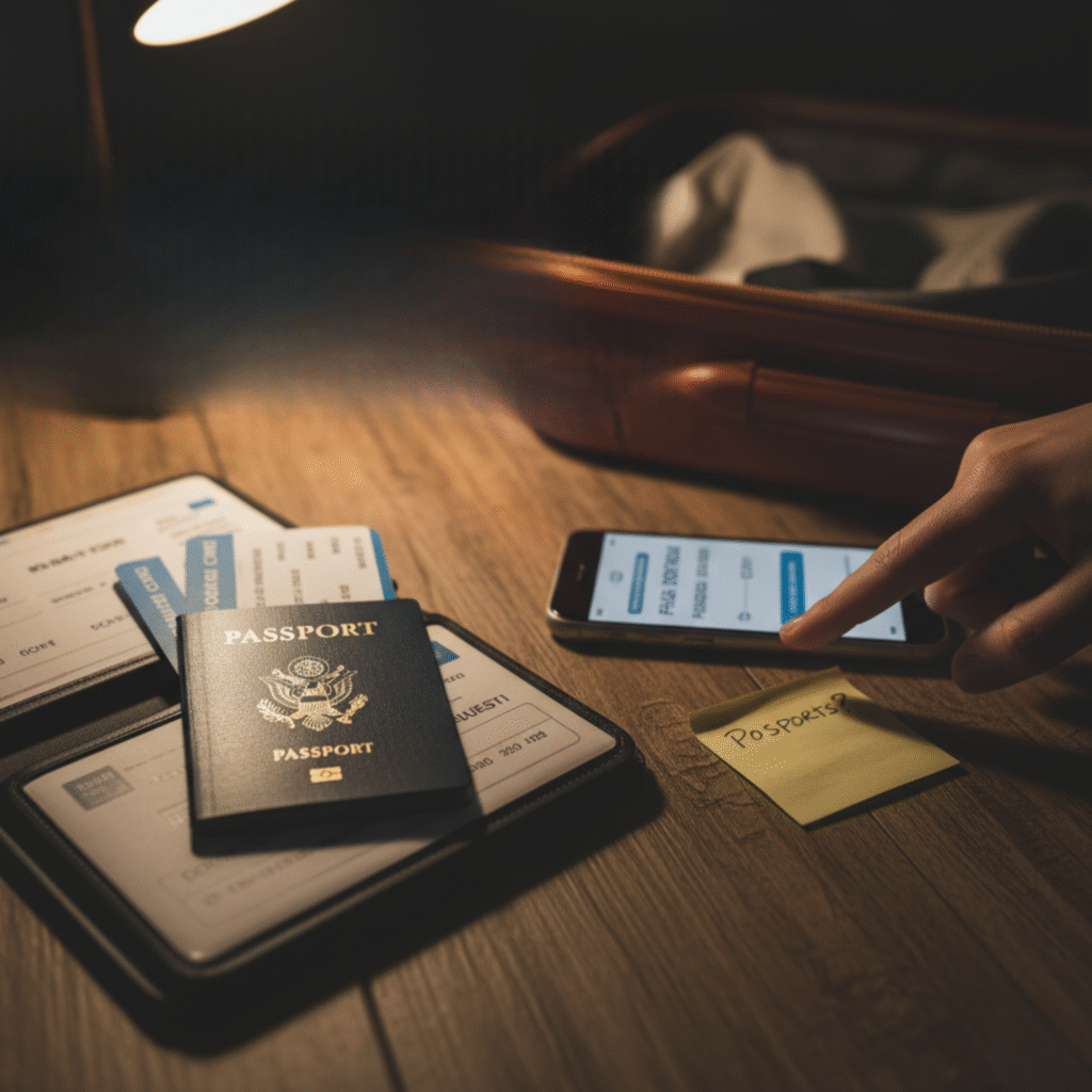 todo listo o no – el detalle que casi arruina el viaje