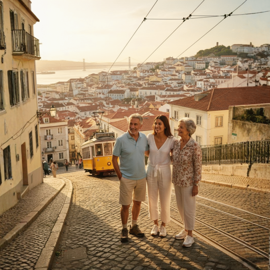 lisboa, entre colinas, tranvías y miradores