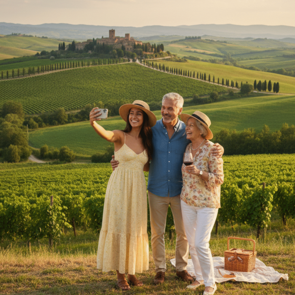 🌾 la toscana — colinas, viñedos y pueblos que parecen pinturas 🇮🇹🍷